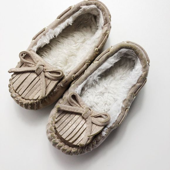 Fashion Other - [TODDLER] Moccasins Fur Lined Shimmer